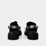 Toga Virilis Aj1249 牛皮厚底凉鞋 男士