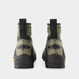 Ganni Sneakers Performance High 军绿色运动鞋