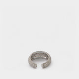 Tom Wood Zircon Thick 银制耳骨夹金属