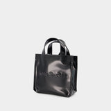 Logo Mini Tote Bag - Acne Studios - Black - Cotton