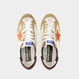 Golden Goose GGDB Super Star Penstar 低帮星星休闲运动磨绒皮