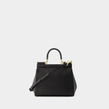 Sicily Bag - Dolce&Gabbana - Leather - Black