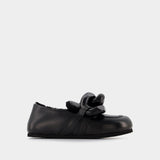 J.W. Anderson Chain Loafer Close Back 光面牛皮乐福鞋