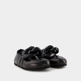 J.W. Anderson Chain Loafer Close Back 光面牛皮乐福鞋
