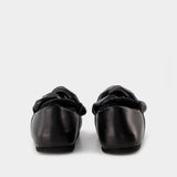 J.W. Anderson Chain Loafer Close Back 光面牛皮乐福鞋
