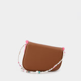 Palm Angels Crash Pm 光面牛皮手提 斜挎珠串包