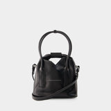 Japanese Crossbody - MM6 Maison Margiela - Leather - Black