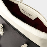 5ac Classique Mini 黑色纹理小羊皮斜挎包