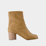粉丝立减马吉拉 Maison Margiela Tabi H60 Ankle 皮质高跟踝鞋