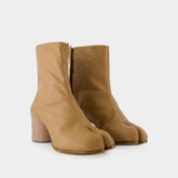 粉丝立减马吉拉 Maison Margiela Tabi H60 Ankle 皮质高跟踝鞋