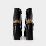 马吉拉 Maison Margiela Ankle Boot 皮质高跟踝靴