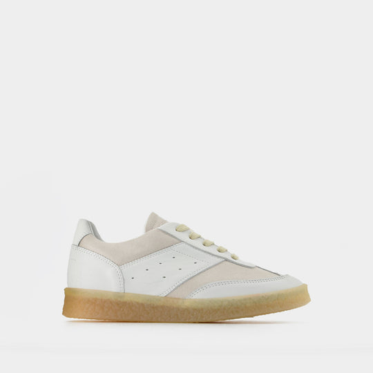 马吉拉 德训鞋MM6 Maison Margiela 拼色牛皮休闲情侣款正品
