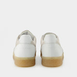 马吉拉 德训鞋MM6 Maison Margiela 拼色牛皮休闲情侣款正品