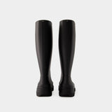 粉丝立减马吉拉 Maison Margiela Bottes Tabi Rain 皮质高筒靴