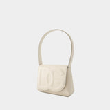 DG Logo Bag - Dolce&Gabbana - Leather - Ivory