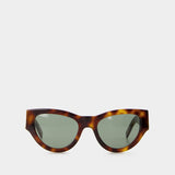 Sunglasses - Saint Laurent - Acetate - Havana
