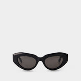 Bb0236S Sunglasses - Balenciaga - Black/Grey - Acetate