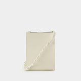 Jil Sander Hobo Tangle 皮质斜挎背包