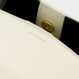 Jil Sander Hobo Tangle 皮质斜挎背包