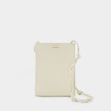 Jil Sander Hobo Tangle 皮质斜挎背包