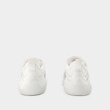 Hogan H597 皮质厚底舒适小白鞋