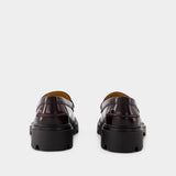 Tod's Gomma Pesante 亮面小牛皮乐福鞋