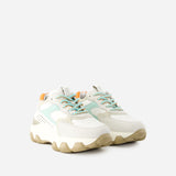 Hyperactive 灰色/棕色光面植鞣皮运动鞋