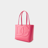 DG Logo Bag - Dolce&Gabbana - Leather - Purple