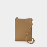 Jil Sander Hobo Tangle 皮质斜挎背包