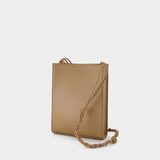 Jil Sander Hobo Tangle 皮质斜挎背包