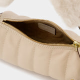 马努 Manu Atelier Mini Padded Cylinder 牛皮迷你圆筒包 23新