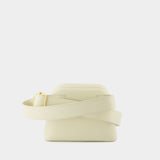 Osoi Mini Brot周雨彤同款牛皮单肩 斜挎馒头包正品