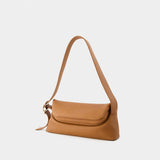 Hobo Folder Brot Bag - Osoi - Leather - Brown