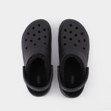 Classic Lined Clog黑色洞洞鞋