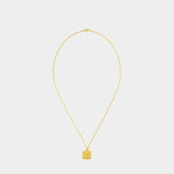 Infernal Storm 金色金属项链