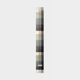 Vally Scarf 绿灰黑混色羊驼毛围巾