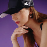 Aeyde Ada Large 大号镀银金属耳环