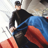 黑色牛皮迷你斜挎包