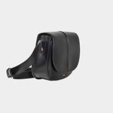 A.P.C. Betty  APC 小牛皮单肩包 纯色翻盖包半月包