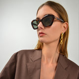 Aurelie BidermannTao 绿松石装饰金属耳环正品