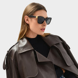 玳瑁板材框架太阳镜