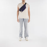 粉丝立减AMI Paris Low Top Ami Arcade 牛皮厚底运动小白鞋 男士