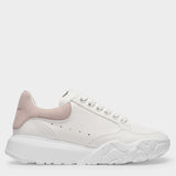 Sneakers Oversize 白色皮质白色鞋跟运动鞋