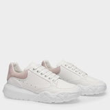 Sneakers Oversize 白色皮质白色鞋跟运动鞋