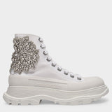 Tread Slick Low白色高帮帆布厚底鞋