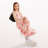 Tread Slick Low白色高帮帆布厚底鞋