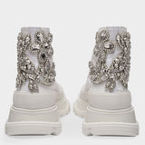 Tread Slick Low白色高帮帆布厚底鞋