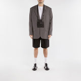 Aj1111 - Black Leather 黑色皮质平底鞋