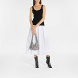 黑色牛皮尖头高跟踝靴