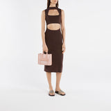 Lf Sdl Furley L Chk米色格纹牛皮拖鞋